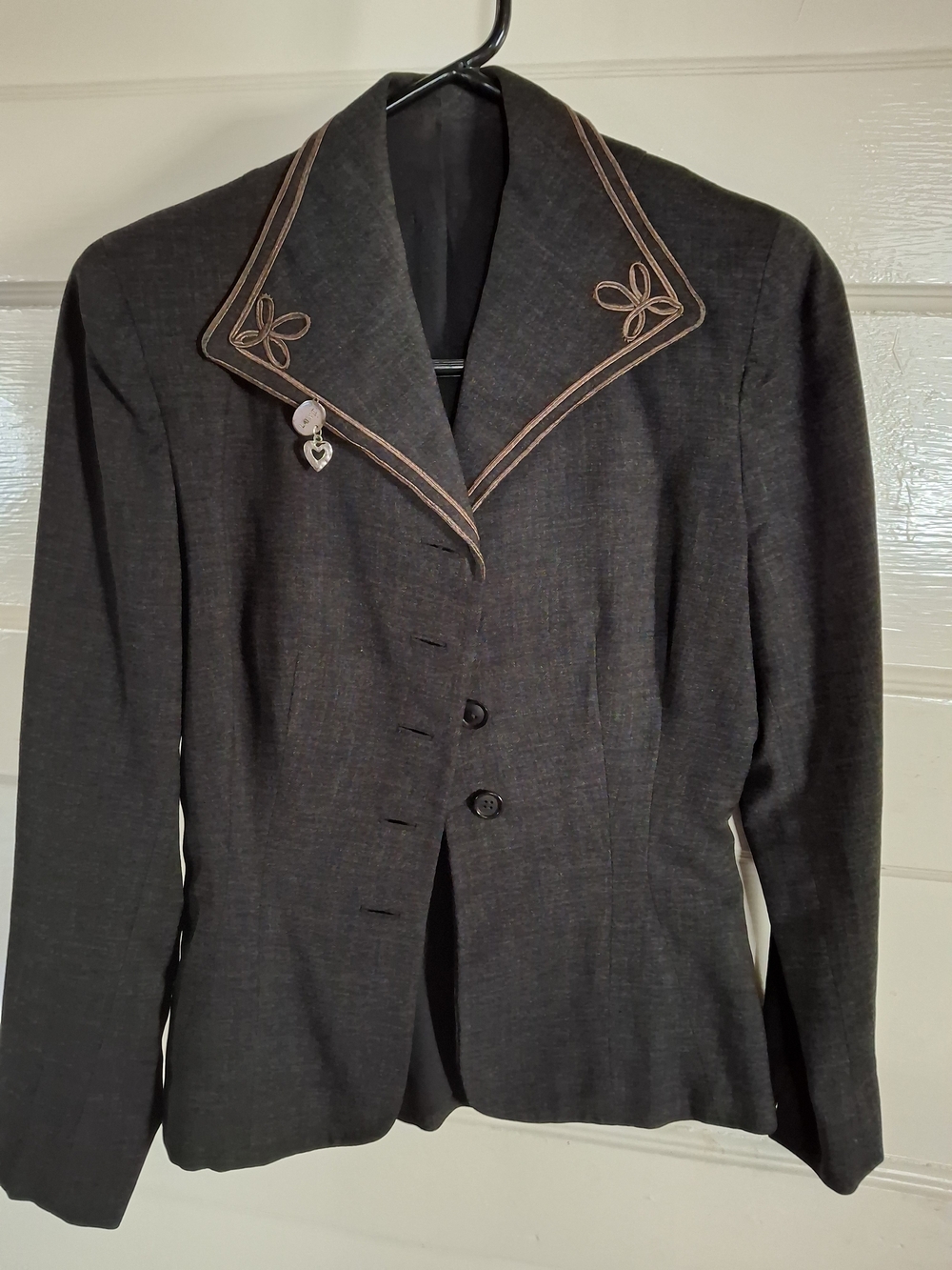 Vintage Miron Aristo Worsted 100% Virgin Wool Women's Blazer
